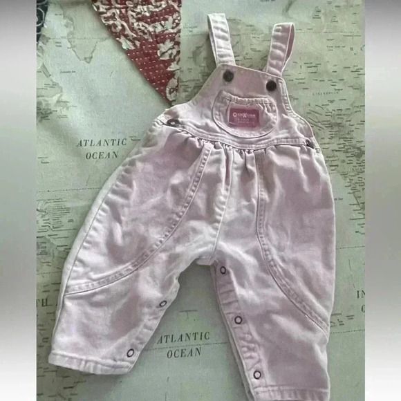 OshKosh B'gosh Other - Oshkosh 12mo VTG Pink
Denim Overall
